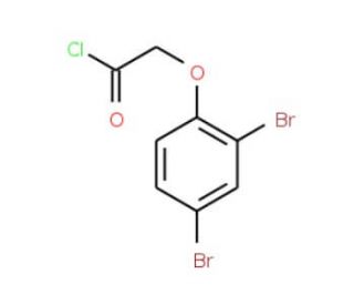 (2,4-dibromophenoxy)acetyl chloride - chemical structure image