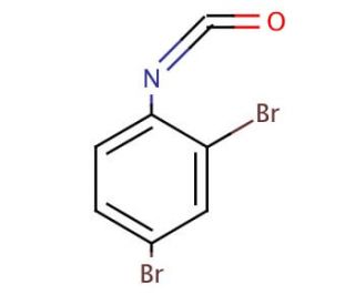 2,4-Dibromophenyl isocyanate (CAS 55076-90-9) - chemical structure image