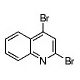2,4-Dibromoquinoline (CAS 20151-40-0) - chemical structure image