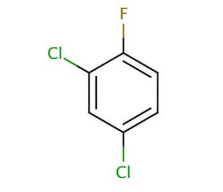 2,4-Dichloro-1-fluorobenzene (CAS 1435-48-9) - chemical structure image