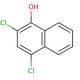 2,4-Dichloro-1-naphthol (CAS 2050-76-2) - chemical structure image