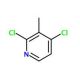 2,4-Dichloro-3-methylpyridine (CAS 132097-09-7) - chemical structure image