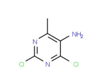 2,4-Dichloro-5-amino-6-methylpyrimidine (CAS 13162-27-1) - chemical structure image
