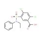 2,4-Dichloro-5-(ethyl-phenyl-sulfamoyl)-benzoic acid - chemical structure image