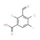 2,4-Dichloro-5-fluoro-3-formyl-benzoic acid - chemical structure image