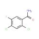 2,4-Dichloro-5-fluorobenzamide (CAS 135748-33-3) - chemical structure image