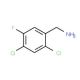 2,4-Dichloro-5-fluorobenzylamine - chemical structure image