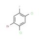 2,4-Dichloro-5-fluorobromobenzene - chemical structure image