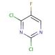 2.4-Dichloro-5-fluoropyrimidine (CAS 2927-71-1) - chemical structure image