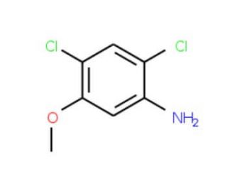 2,4-Dichloro-5-methoxyaniline (CAS 98446-49-2) - chemical structure image