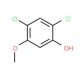 2,4-Dichloro-5-methoxyphenol (CAS 18113-13-8) - chemical structure image