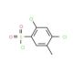 2,4-Dichloro-5-methylbenzenesulfonyl chloride (CAS 28286-86-4) - chemical structure image
