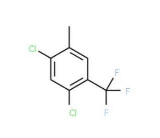 2,4-Dichloro-5-methylbenzotrifluoride (CAS 115571-61-4) - chemical structure image