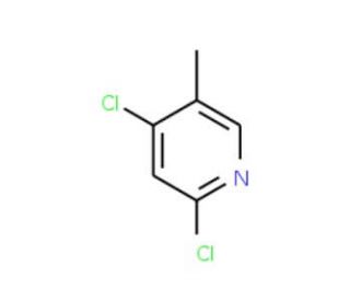2,4-Dichloro-5-methylpyridine (CAS 56961-78-5) - chemical structure image