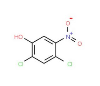 2,4-Dichloro-5-nitrophenol (CAS 39489-77-5) - chemical structure image