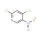 2,4-Dichloro-5-nitropyridine (CAS 4487-56-3) - chemical structure image