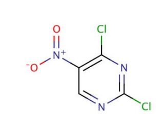 2,4-Dichloro-5-nitropyrimidine (CAS 49845-33-2) - chemical structure image