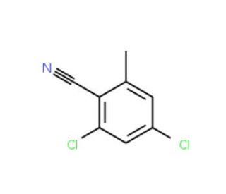 2,4-Dichloro-6-methylbenzonitrile (CAS 175277-98-2) - chemical structure image