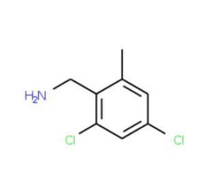 2,4-Dichloro-6-methylbenzylamine (CAS 150517-76-3) - chemical structure image