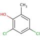 2,4-Dichloro-6-methylphenol (CAS 1570-65-6) - chemical structure image