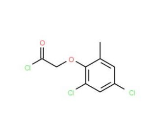 2,4-Dichloro-6-methylphenoxyacetyl chloride - chemical structure image