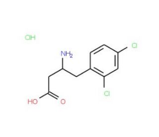 2,4-Dichloro-D-beta-homophenylalanine hydrochloride (CAS 331847-13-3) - chemical structure image