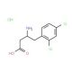 2,4-Dichloro-D-beta-homophenylalanine hydrochloride (CAS 331847-13-3) - chemical structure image