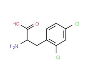 2,4-Dichloro-D-phenylalanine (CAS 114872-98-9) - chemical structure image
