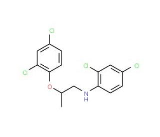 2,4-Dichloro-N-[2-(2,4-dichlorophenoxy)-propyl]aniline - chemical structure image