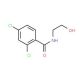 2,4-Dichloro-N-(2-hydroxyethyl)benzenecarboxamide (CAS 20656-08-0) - chemical structure image