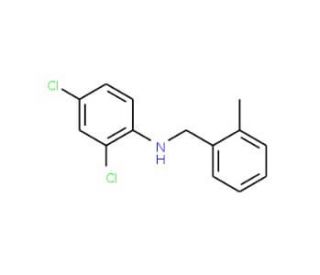 2,4-Dichloro-N-(2-methylbenzyl)aniline - chemical structure image