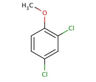 2,4-Dichloroanisole (CAS 553-82-2) - chemical structure image