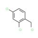 2,4-Dichlorobenzyl chloride (CAS 94-99-5) - chemical structure image