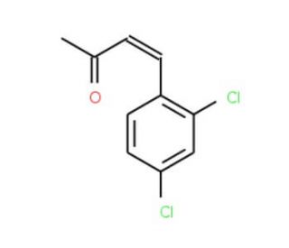 2,4-Dichlorobenzylideneacetone (CAS 61888-78-6) - chemical structure image
