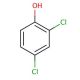 2,4-Dichlorophenol (CAS 120-83-2) - chemical structure image