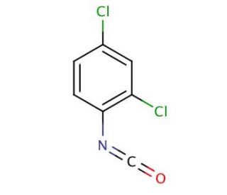 2,4-Dichlorophenyl isocyanate (CAS 2612-57-9) - chemical structure image