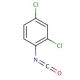 2,4-Dichlorophenyl isocyanate (CAS 2612-57-9) - chemical structure image