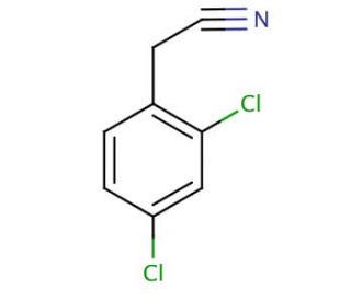 2,4-Dichlorophenylacetonitrile (CAS 6306-60-1) - chemical structure image