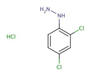 2,4-Dichlorophenylhydrazine hydrochloride (CAS 5446-18-4) - chemical structure image