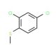 2,4-Dichlorothioanisole - chemical structure image