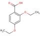 2,4-Diethoxybenzoic acid (CAS 19074-30-7) - chemical structure image