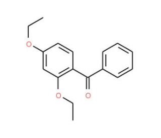 2,4-Diethoxybenzophenone (CAS 135330-07-3) - chemical structure image