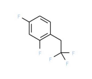 2,4-Difluoro-1-(2,2,2-trifluoroethyl)benzene - chemical structure image