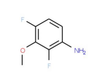 2,4-Difluoro-3-methoxyaniline (CAS 886499-08-7) - chemical structure image