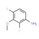 2,4-Difluoro-3-methoxyaniline (CAS 886499-08-7) - chemical structure image
