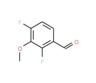 2,4-Difluoro-3-methoxybenzaldehyde (CAS 870837-66-4) - chemical structure image