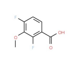 2,4-Difluoro-3-methoxybenzoic acid (CAS 178974-97-5) - chemical structure image