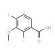 2,4-Difluoro-3-methoxybenzoic acid (CAS 178974-97-5) - chemical structure image