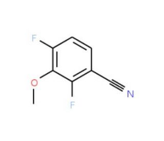2,4-Difluoro-3-methoxybenzonitrile (CAS 220353-20-8) - chemical structure image