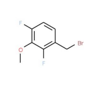 2,4-Difluoro-3-methoxybenzyl bromide (CAS 886499-17-8) - chemical structure image